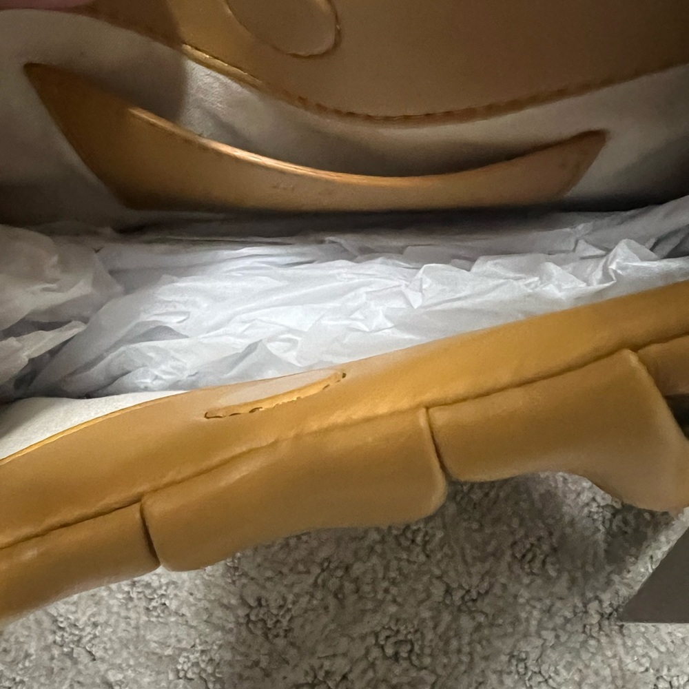 JW Pei Ruched Handbag….Color: Beer - Picture 3 of 5